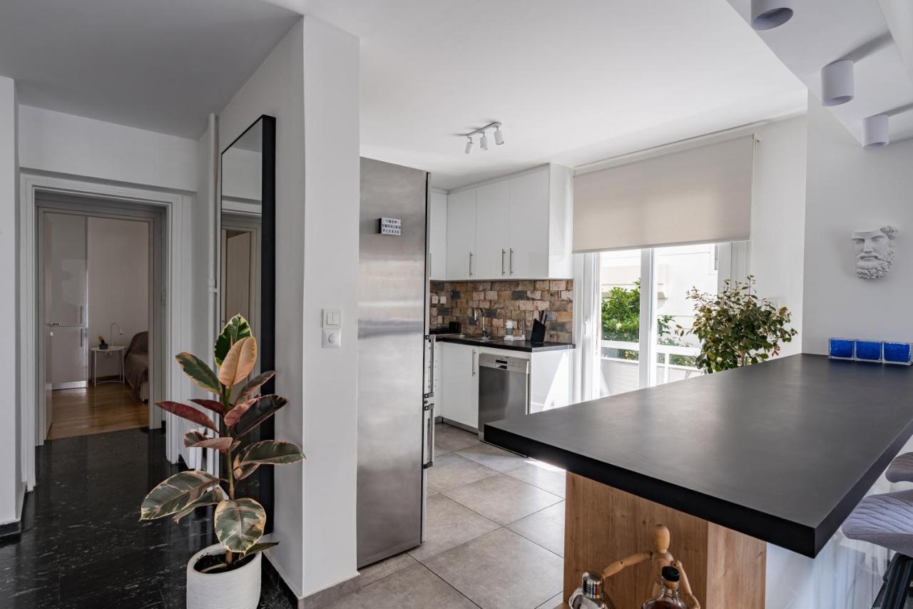 The Black Marble - Sea View, 2Br, 2Ba By Bnc 아테네 외부 사진