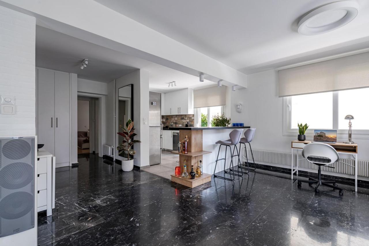 The Black Marble - Sea View, 2Br, 2Ba By Bnc 아테네 외부 사진